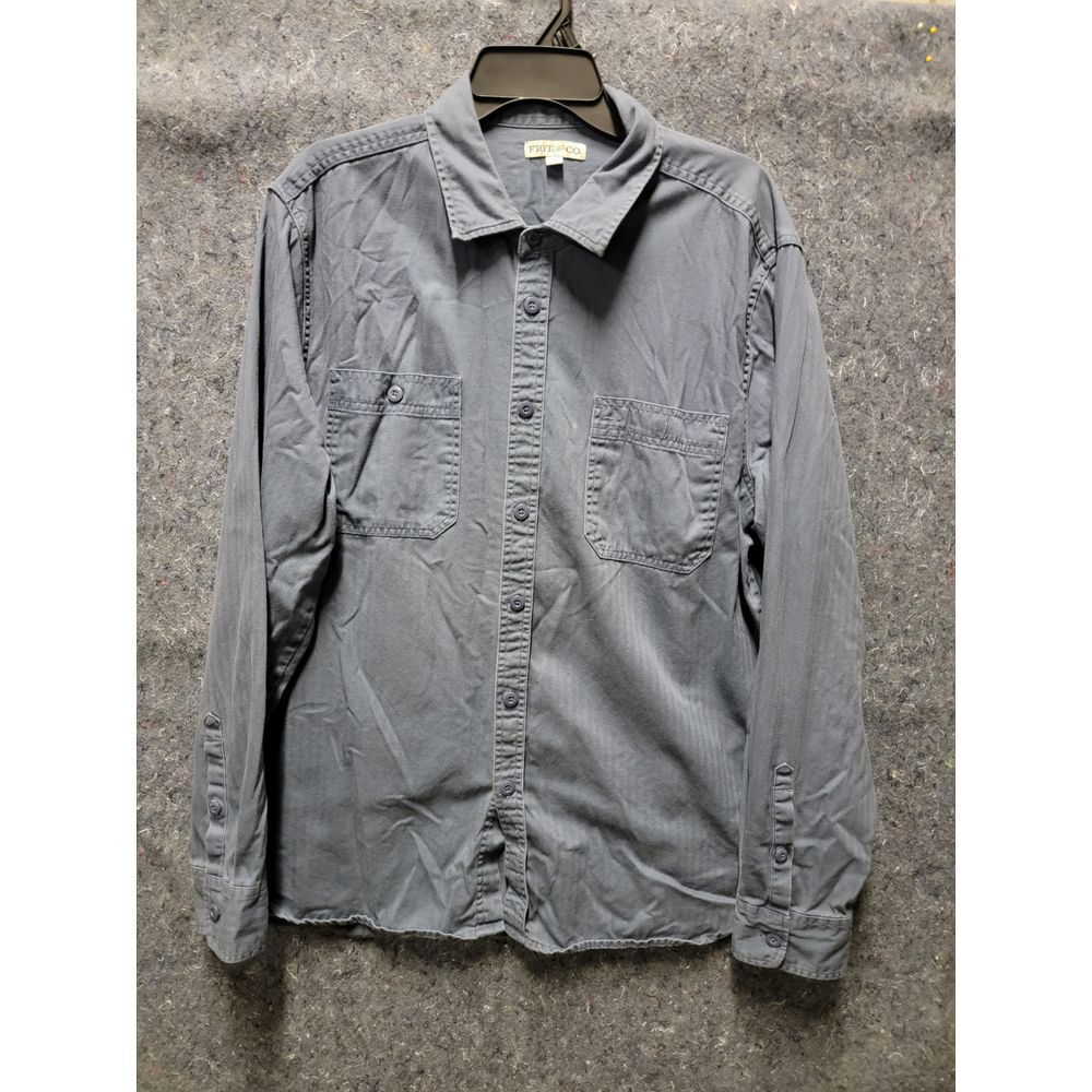 Frye‎ and Co. Blue Long Shirt Size XL